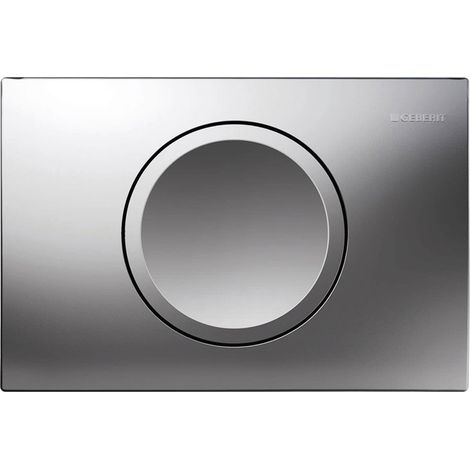 Geberit Delta11 Betätigungsplatte für Spül-Stopp- oder 1-Mengen-Spülung matt verchromt 115.120.46.1