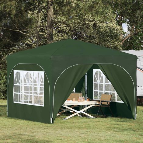 Carpa Plegable para Fiestas 290 x 290 x 245 cm Verde