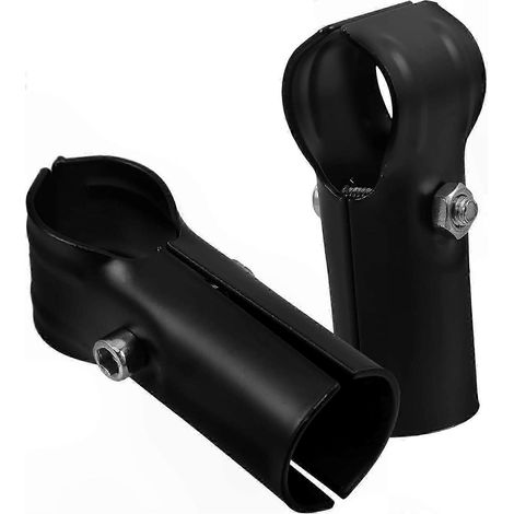 Bride de réparation en acier inoxydable, lot de 5 colliers galvanisés pour tuyaux 70x25mm, raccords et adaptateurs durables pour plomberie, fixation robuste. (1/4)