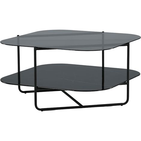 UnLine Couchtisch 1 Regal schwarz.