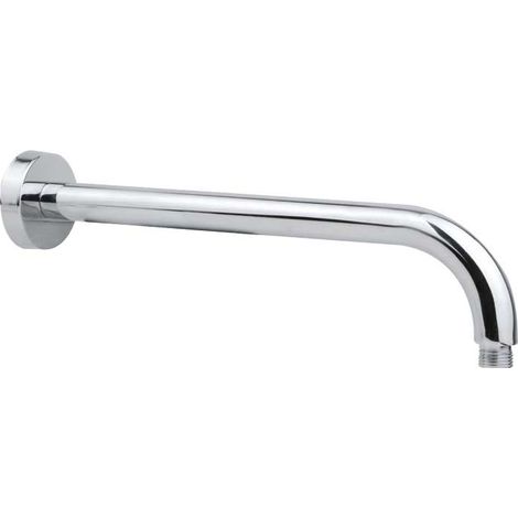 BRACCIO DOCCIA ""MESSICO"" IN ACCIAIO CROMATO 1/2"" - 40 cm