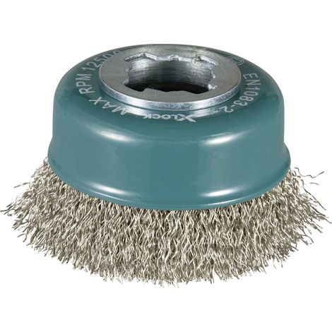 Makita Spazzola a tazza 75mm VA X-Lock D-73346 1 pz. (1/3)