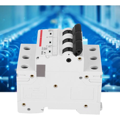 Disjoncteur miniature 3P 400V C65 GYM9 - Interrupteur de protection électrique (1/5)