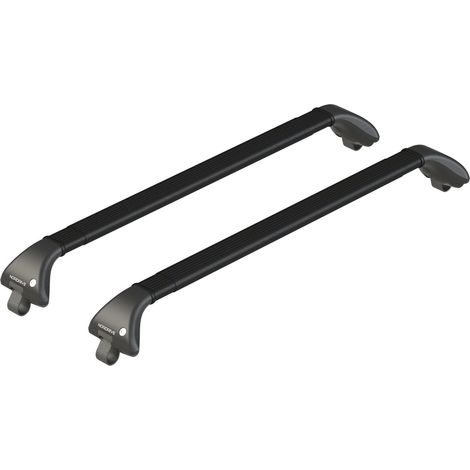 Snap Steel Rail, set completo barre portatutto telescopiche in acciaio - S - F3