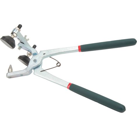 Lot de 2 pinces professionnelles universelles haute efficacité pour réparation de carrosserie auto, outil de redressage bord d'aile capot porte (1/5)