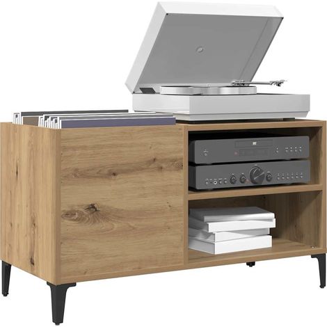 Plattenschrank Artisan-Eiche 84,5x38x48 cm Holzwerkstoff