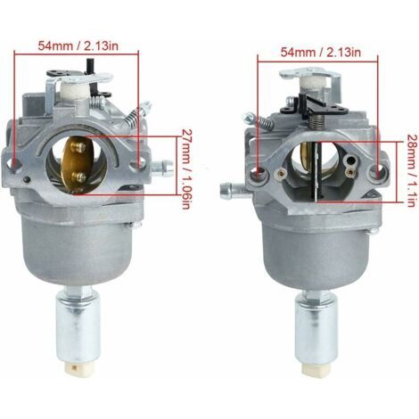 Carburatore LaBlanc 799727 per motori 14-18 PS, kit di ricambio per tosaerba, adatto a vari modelli (1/4)