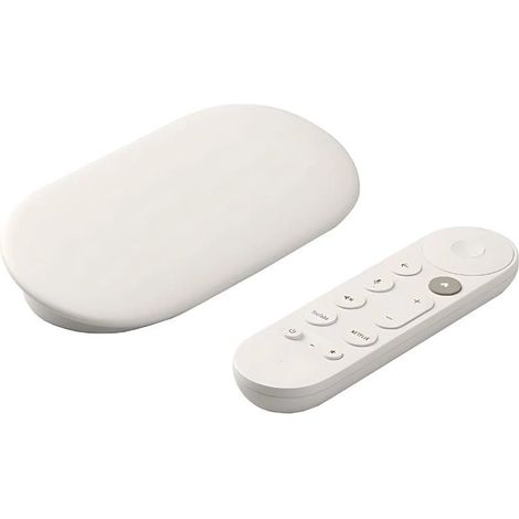 Google TV Streamer 4K com IA e controlo de voz Porcelana - Android TV