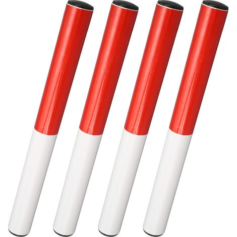 PVC-Staffellauf für Kinder, rot-weißer Leichtathletik-Staffellauf (1/5)