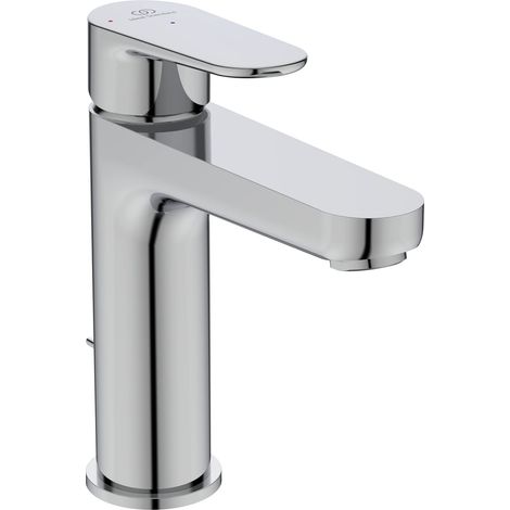 Ideal Standard Miscelatore lavabo Cerafine O, H120, BlueStart, c.scarico Autopul., Sporg.125mm, Cromato, BC702AA (1/5)