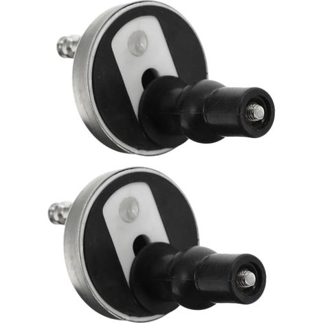 2 Jeux De Fixations Siège Toilette, Acier Inoxydable (1/5)