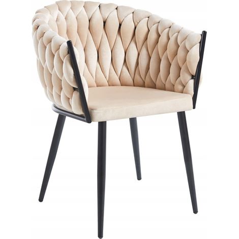 K7-FX Samtstuhl in Beige (1/5)