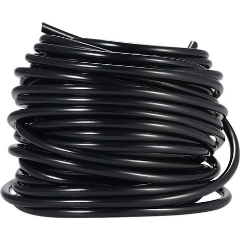 Tuyau d'irrigation de 20 m pour système d'irrigation goutte à goutte 4/7 mm, idéal pour jardin, cour, pelouse, aménagement paysager et terrasse. (1/5)