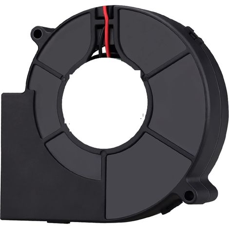 ventilateur soufflant Souffleur d'air commercial ventilateur turbo centrifuge ventilateur d'échappement de poussière centrifuge adaptateur de sèche-sol refroidisseur turbo radial(12V Sleeve XH2.54,1Pc (1/5)