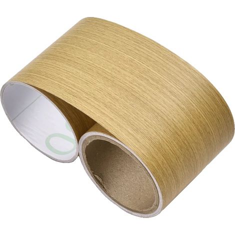 Nastro adesivo con supporto in tessuto, finitura effetto legno, facile applicazione, 10 (1/2)