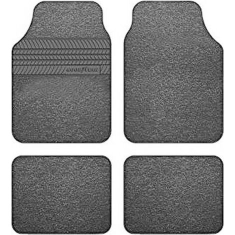 Set de tapis de voitures Goodyear GOD9018 Universel Noir (4 pcs)