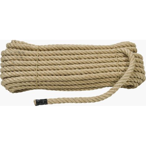 Corde Polypropylène Résistance ± 800 kg Ø 8 mm 25 m Beige (1/5)