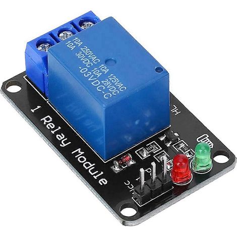Module de commande de relais unidirectionnel avec indicateur LED, compatible avec microcontrôleur PLC/MCU (1/4)