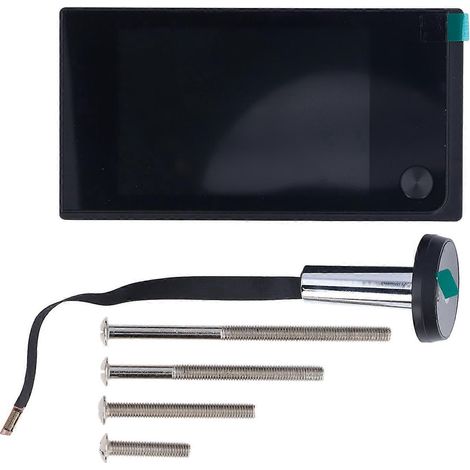 Türspionkamera für Wohnungstüren, 120° Weitwinkel, visuelle Türklingel, 3,5-Zoll-LCD-HD-Bildschirm, Mini-Display