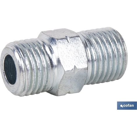 Raccord mâle 1/4 BSP, acier résistant à la corrosion avec une capacité d'étanchéité élevée. (1/4)