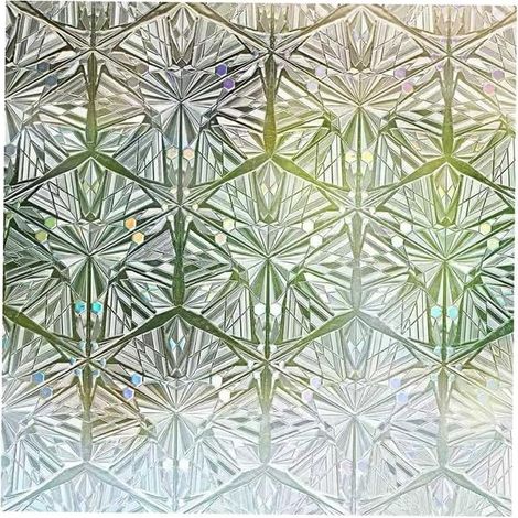 3D Window Film Decorative Self-Adhesive Privacy PVC (60cm200cm) (1/5)