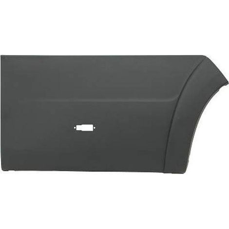 Moulure d'aile arrière droite noire avec trou pour lampe Peugeot Boxer depuis 2006