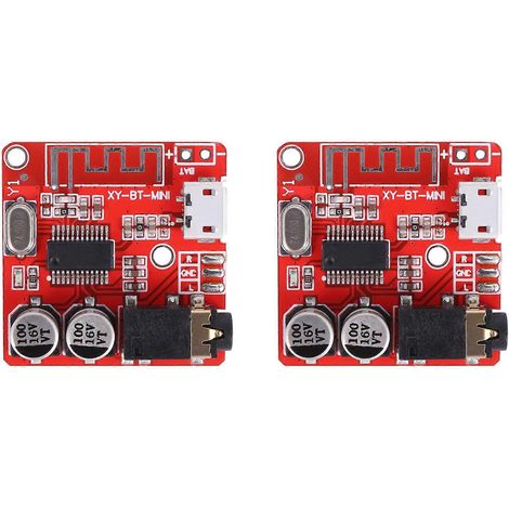 2X MP3 Carte Décodeur Bluetooth Amplificateur pour Haut-parleur de Voiture Sans Perte Bluetooth Modifié 4.1 Récepteur (1/5)
