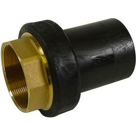 Raccordo di transizione Nupi femmina diametro 25 x 3/4" in PE e ottone 12ERFF2534 (1/2)