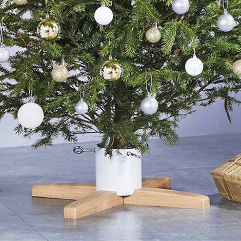 331314 vidaXL Christmas Tree Stand 55x55x15,5 cm (1/5)
