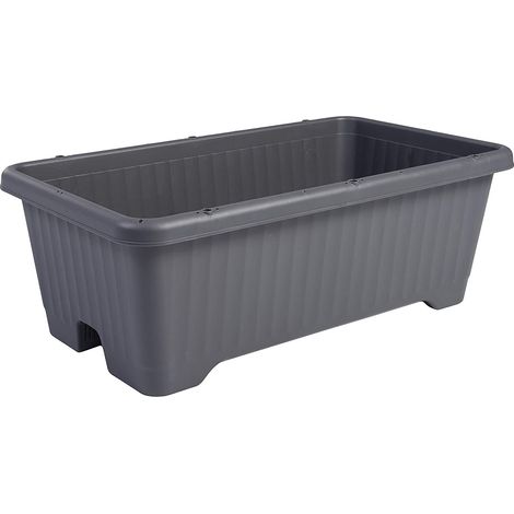 Iris Ohyama, Pot pour plantes, Capacité 40L, 730, Gris