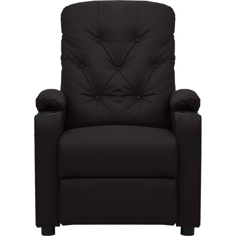 Maison Exclusive - Relaxsessel Schwarz Kunstleder