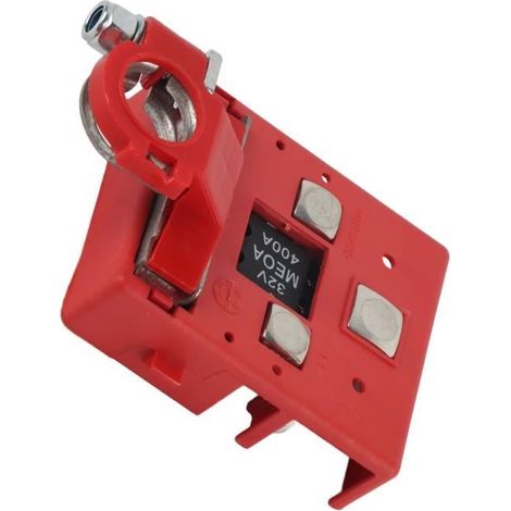 Cikonielf connecteur de batterie Borne de distribution de batterie Connecteur fusionné Post 32V 400A Accessoire pour caravane de (1/4)