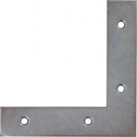 Fensterwinkel, Eckenstück aus verzinktem Stahl, quadratisch, 14 x 14