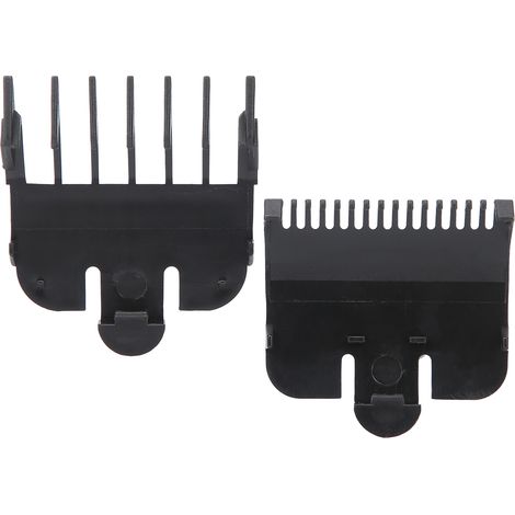 Peignes de guidage professionnels pour tondeuse à cheveux, sabots de rechange, accessoires pour tondeuse à cheveux, noir (1/5)