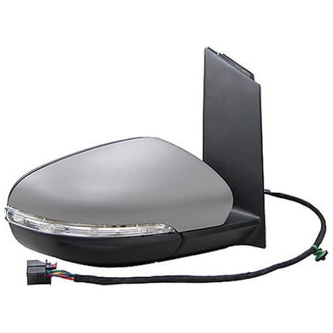 Rétroviseur électrique droit à peindre chauffant Volkswagen Touran 2 2010-2015