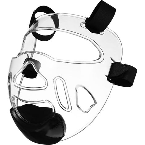 Protection Professionnelle et Bouclier Facial Détachable en Plastique Trempé Large Zone de Protection pour Entraînement de Taekwondo pour Garçons et Filles (1/5)