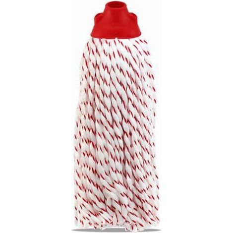 Mop, serpillère à franges pour balai, tête de balai, recharge lave sol, tête de rechange en microfibre, 150 gr-JUANIO (1/2)
