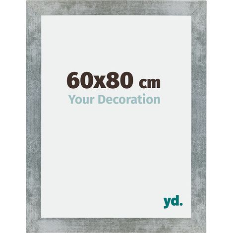 Cadre Puzzle 60x80 cm - cm - Fer Patiné - MDF - Mura. (1/5)