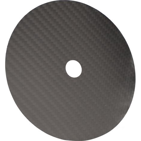 Tapis de réglage CD Hi-Fi en fibre de carbone à faible distorsion pour lecteur CD noir (1/5)