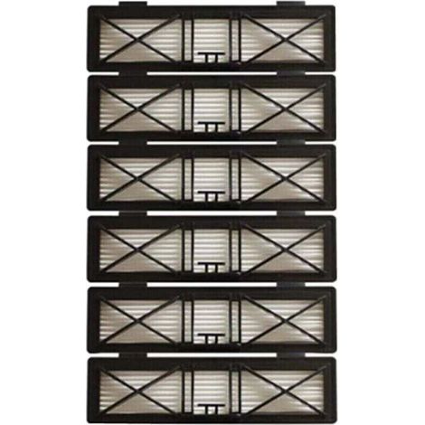 Lot de 6 filtres HEPA pour Neato Botvac D7 D3 D4 D5 D6 D70 D75 D80 D85 pour filtres Neato Botvac 75e 80 85 pièces-- (1/4)