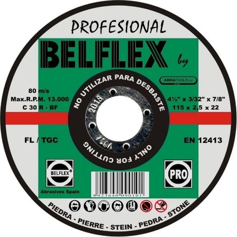Disco FL/TGC C30RBF FL/TGC 115X2,5X22 C30RBF