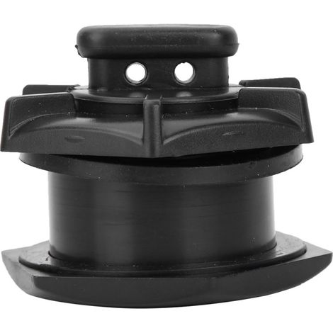 Valvola di scarico in PVC nero resistente per gommoni, barche da pesca e kayak. Accessorio (1/5)