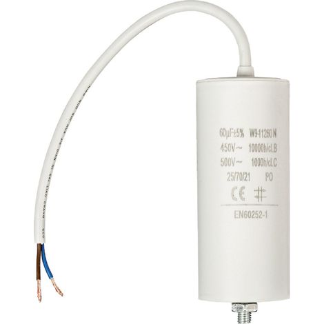 Condensatore Fixapart W9-11260N 60,0 uf / 450 V + cavo