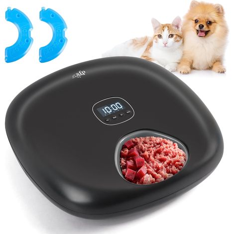 Automatic Wireless Cat Food Dispenser 6 Meals, Accepts Wet (1/5)