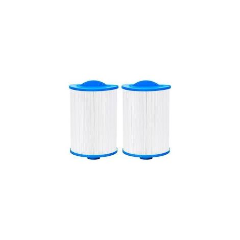 2 Filtres Spa de Remplacement pour FI lbur FC 0359 /Un icel 6CH 940 /Pl eatco PWW50P3 PWW50 P3 /WA terway Plastics 817 0050 25252 378902 03FIL1400 Filtres. (1/4)