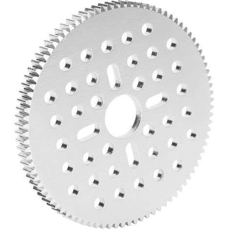 Pignon cylindrique en aluminium à 90 dents, réglage de la survitesse, alésage central de 14 mm (1/5)
