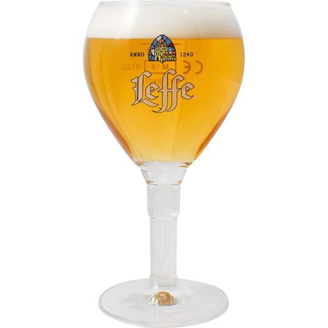 Lot de 6 verres Leffe - 33 cl - Verres à bière belges