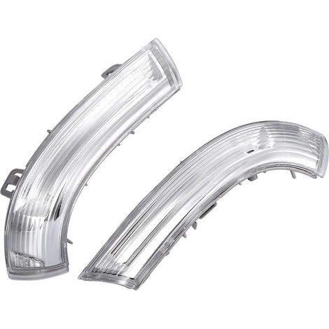 Cache Clignotant Rétro 6 pour 5 - 1 Paire de Lentilles LED Gauche/Droite - Ampoule et Cache pour Clignotants