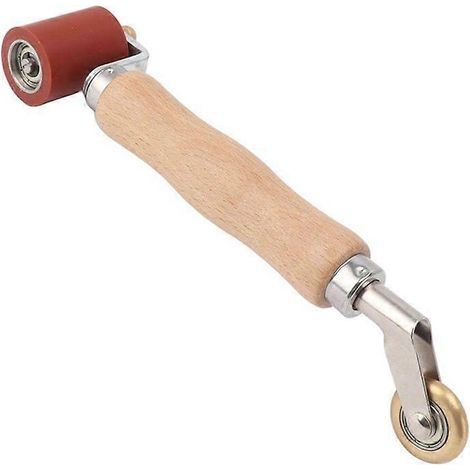 Wallpaper Roller Seam Roller acier bois poignée silicone Seam Roller (1/5)