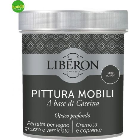 Pittura Mobili Liberon 500ml Nero Quarzo